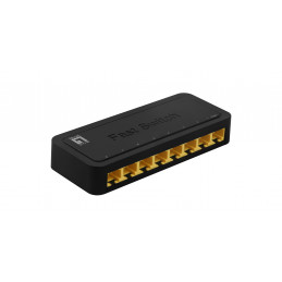 LevelOne FEU-0812 verkkokytkin Hallitsematon Fast Ethernet (10 100) Musta