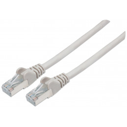 Intellinet 2m CAT6a S FTP verkkokaapeli Harmaa S FTP (S-STP)
