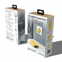 Ultron PB-20000 20000 mAh Keltainen