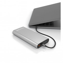 RealPower PB-20000PD Pro 20000 mAh Alumiini