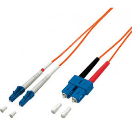 Equip LWL Patch Cord LC SC 62,5 125µ 2,0m valokuitukaapeli 2 m