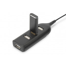Digitus AB-50001-1 keskitin 480 Mbit s Musta