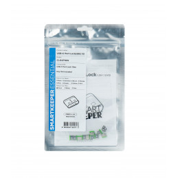 Smartkeeper CL04P1GN portin lukitsin USB Type-C Vihreä Muovi 10 kpl