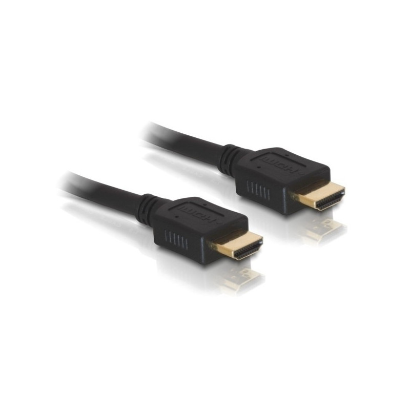 DeLOCK HDMI 1.3 Cable - 5m HDMI-kaapeli Musta