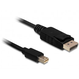 DeLOCK 83479 DisplayPort-kaapeli 5 m Mini DisplayPort Musta