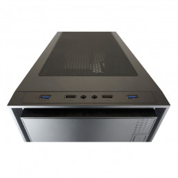 LC-Power 2016MB Micro Tower Musta