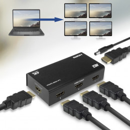 ACT AC7830 videohaaroitin HDMI 4x HDMI