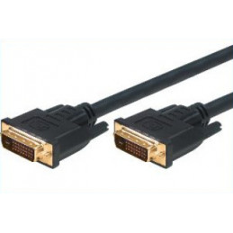 Tecline 39902903 DVI-kaapeli 3 m DVI-D Musta