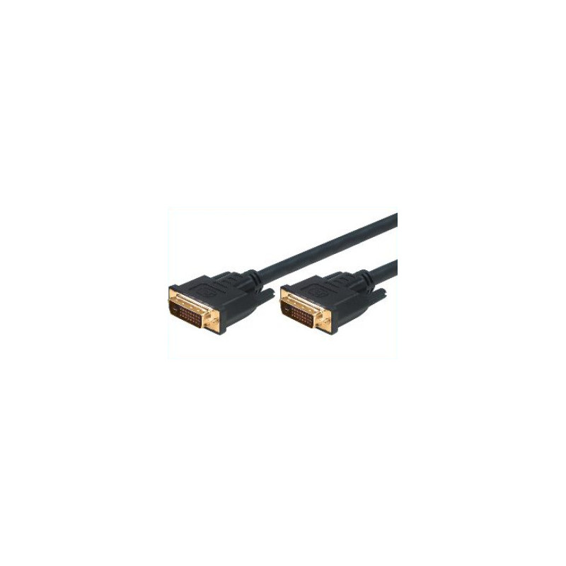 Tecline 39902903 DVI-kaapeli 3 m DVI-D Musta