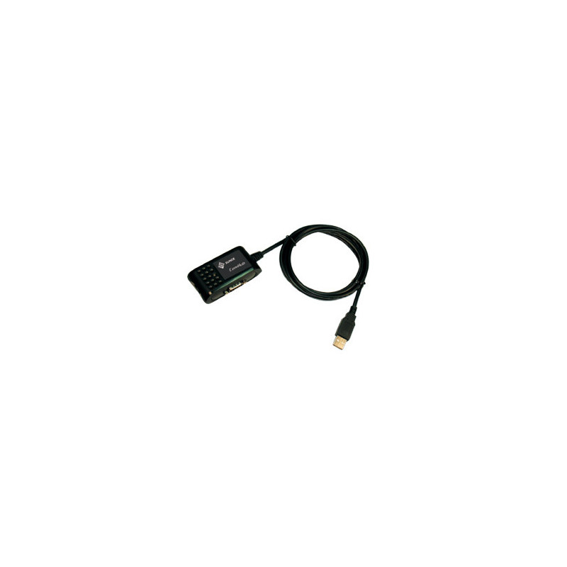 SUNIX Group UTS1009B sarjakaapeli Musta 1,5 m USB A-tyyppi DB-9