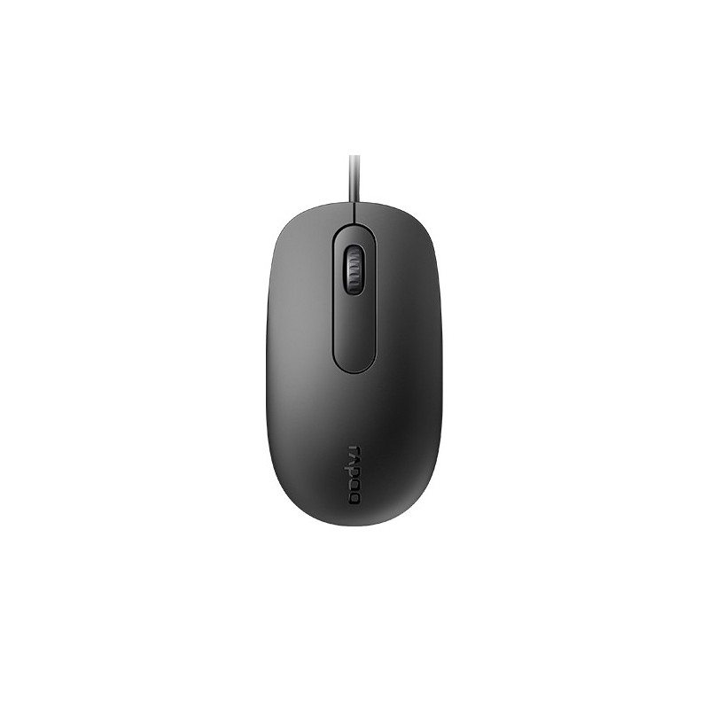 Rapoo N200 hiiri Molempikätinen USB A-tyyppi Optinen 1600 DPI