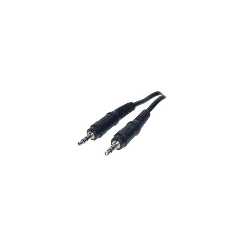 Tecline 15m 3.5mm audiokaapeli Musta