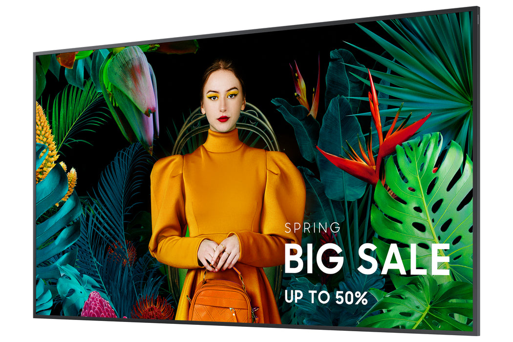 Écran d'affichage dynamique plat Samsung QB43C 109,2 cm (43") LCD Wi-Fi 350 cd/m² 4K Ultra HD Noir Processeur intégré Tizen 7.0 16/7