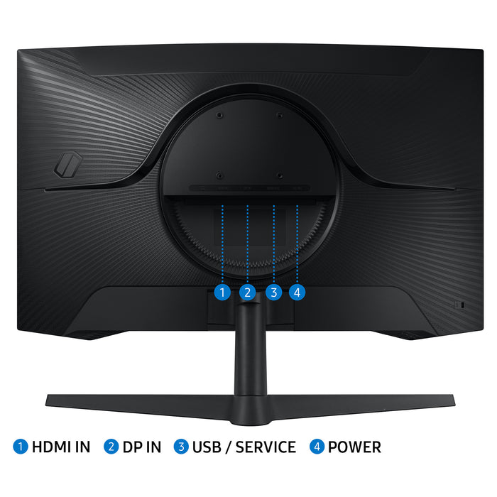 Monitor per computer Samsung G55C 68,6 cm (27") 2560 x 1440 Pixel Quad HD LED Nero