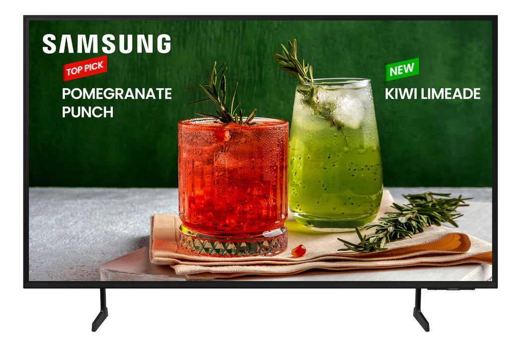 Samsung BE55D-H stafrænt upplýsingaskilti 139,7 cm (55") LED Wi-Fi 4K Ultra HD Svart Tizen 16/7