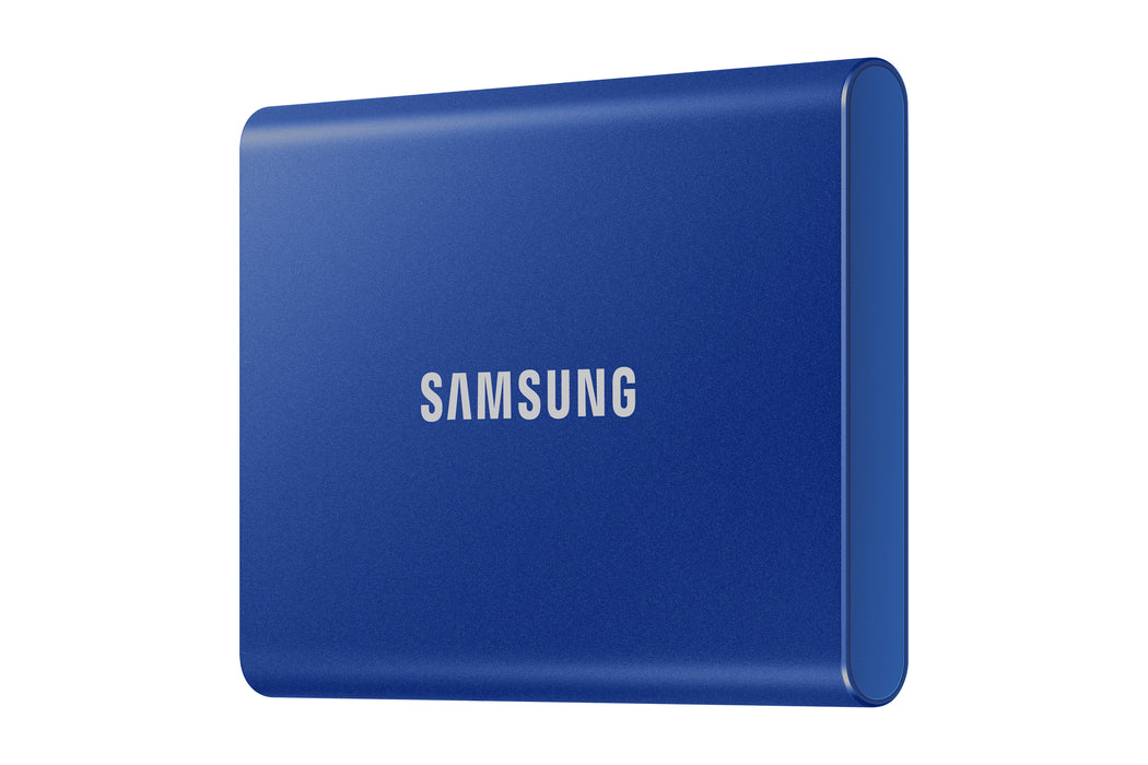 SSD Portable Samsung T7 2 To USB Type-C 3.2 Gen 2 (3.1 Gen 2) Bleu