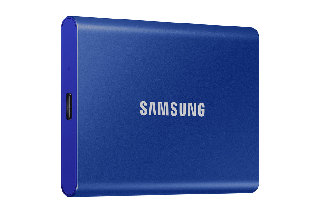 SSD Portable Samsung T7 2 To USB Type-C 3.2 Gen 2 (3.1 Gen 2) Bleu