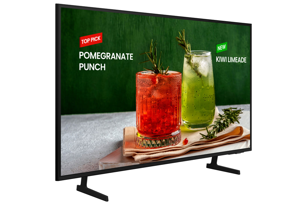 Samsung BE55D-H stafrænt upplýsingaskilti 139,7 cm (55") LED Wi-Fi 4K Ultra HD Svart Tizen 16/7