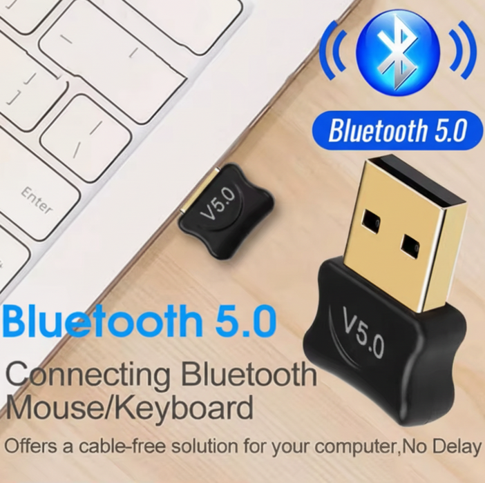 BLUETOOTH 5.0 BLUETOOTH-MILLISTYKKI FYRIR HLJÓÐTÆKI OG FLEIRA
