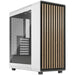FRACTAL DESIGN MIDI NORTH CHARCOAL WHITE WITH SIDE WINDOW